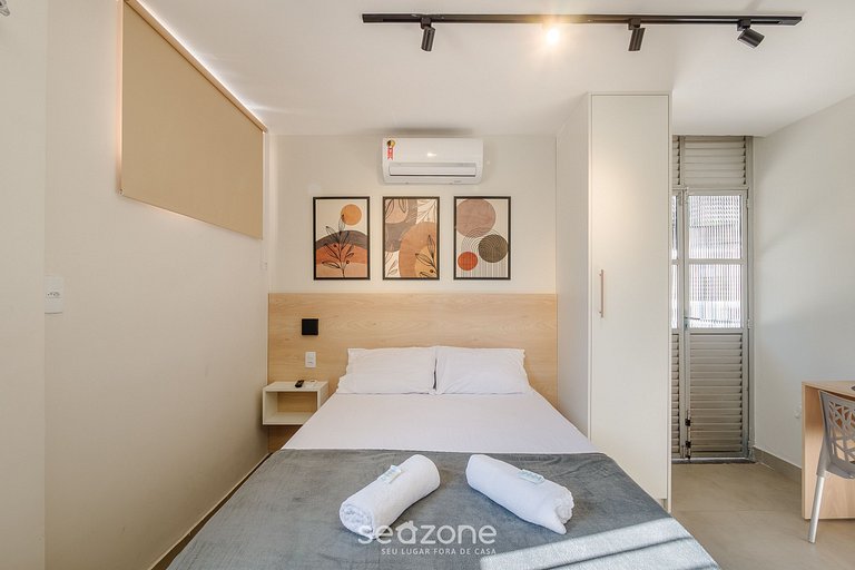 Estúdio Perto da Praia e Shopping ADE0003