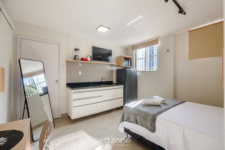 Estúdio Perto da Praia e Shopping ADE0003