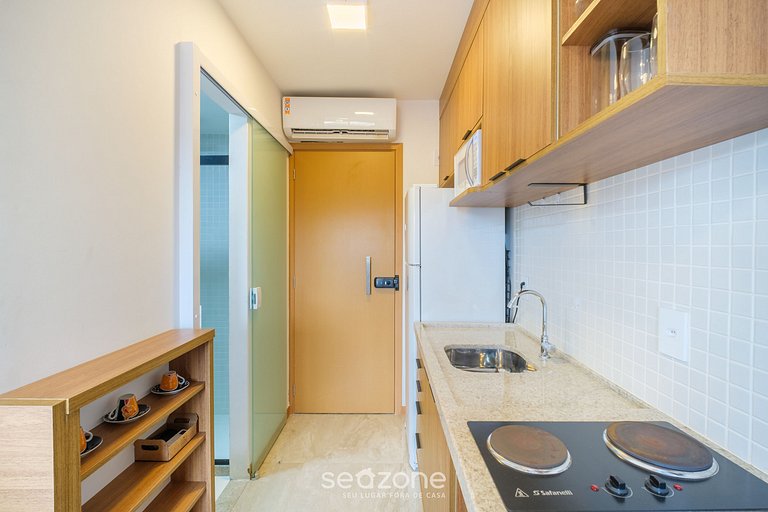 Estudio a 300m del Mar y Piscina en Azotea SOA0406