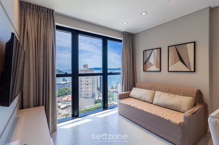 Apto Vista Mar cond. c/ piscina 280m Praia MHF1203