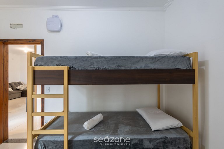 Casa 3Q Churrasq. Garagem 850m da praia RDO0025