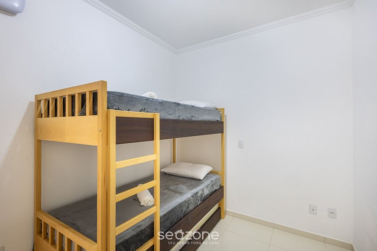 Casa 3Q Churrasq. Garagem 850m da praia RDO0025