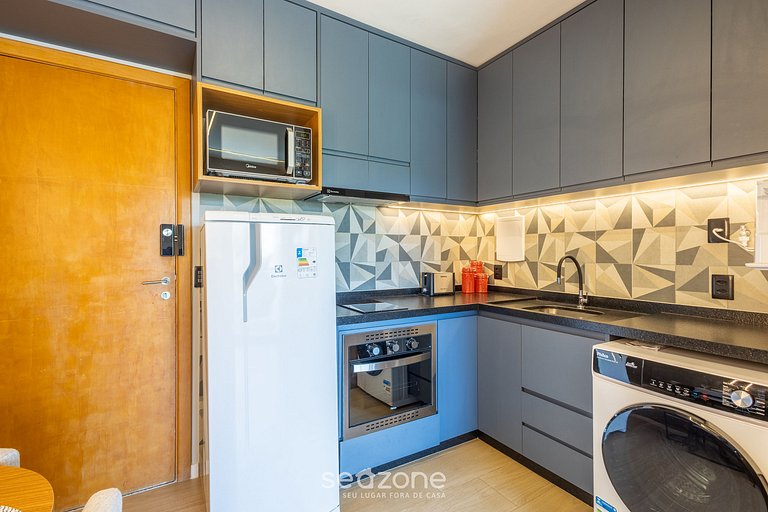 Studio c/ varanda no centro de Brasília - ARK0201