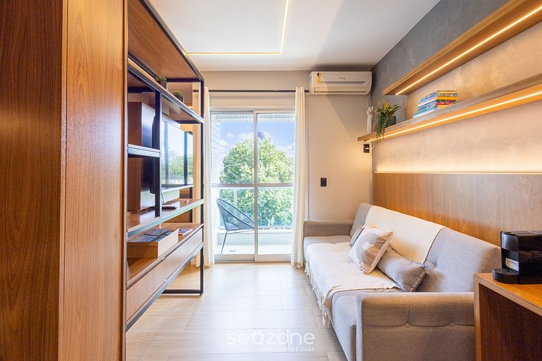 Studio c/ varanda no centro de Brasília - ARK0201