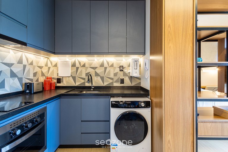 Studio c/ varanda no centro de Brasília - ARK0201