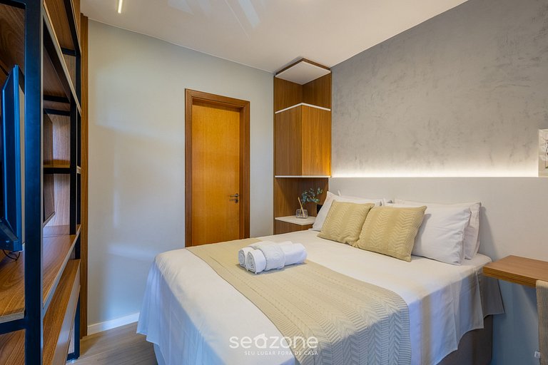 Studio c/ varanda no centro de Brasília - ARK0201