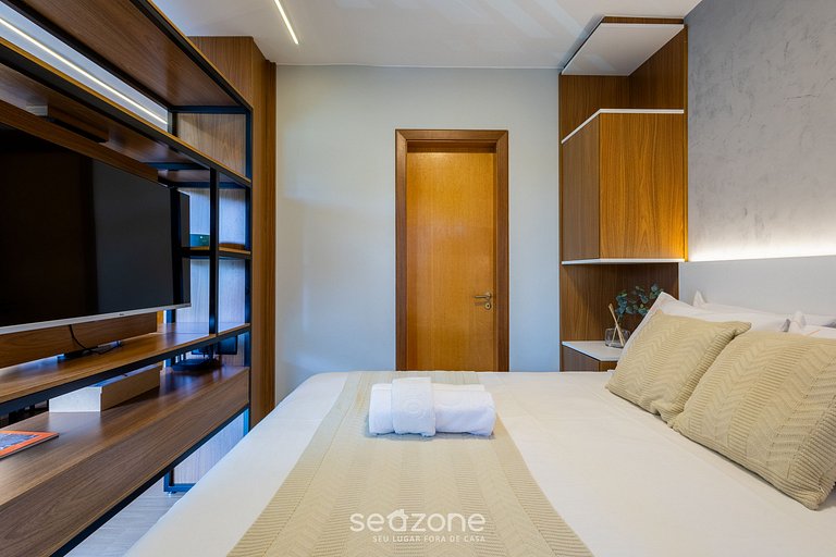 Studio c/ balcón en el centro de Brasília - ARK0201