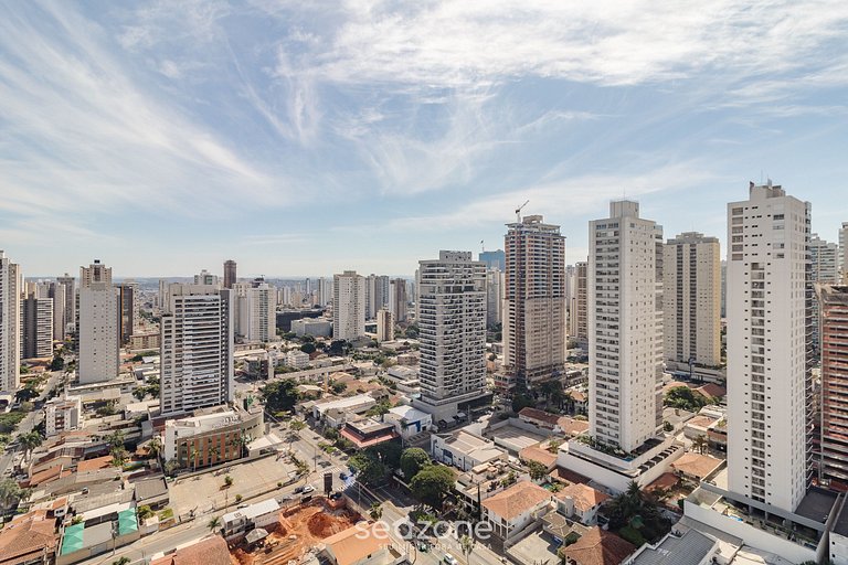 Studio c/ balcón en condominio con piscina WBU2615