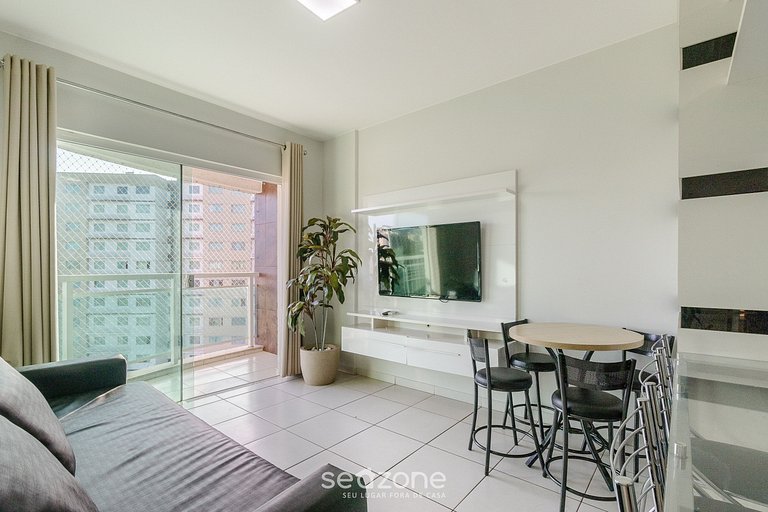 Ap 2 Dorm en edif. c/piscina del centro | ACM0865