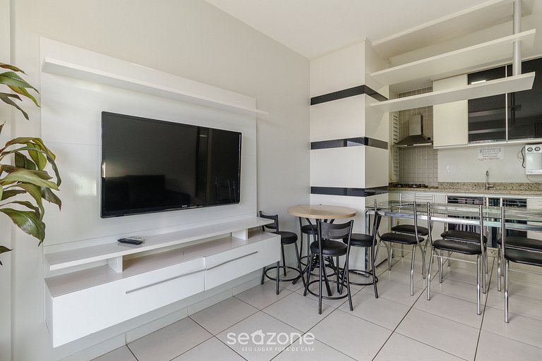 Ap 2 Dorm en edif. c/piscina del centro | ACM0865