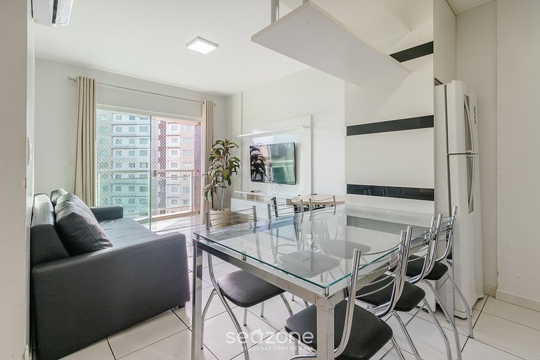 Ap 2 Dorm en edif. c/piscina del centro | ACM0865