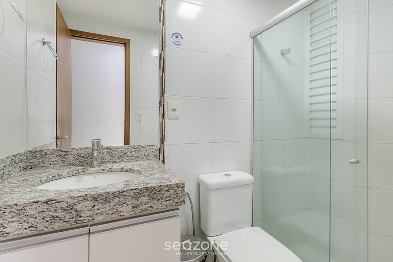 Ap 2 Dorm en edif. c/piscina del centro | ACM0865