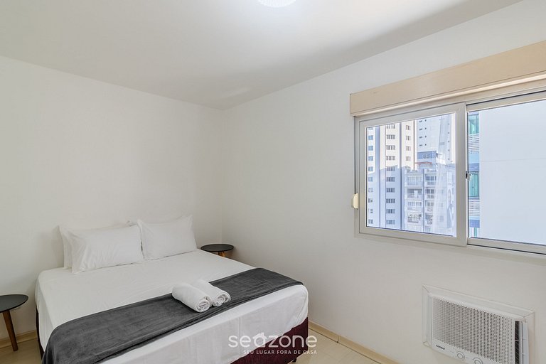 Apto c/ varanda a 100m da praia central - VTR0033