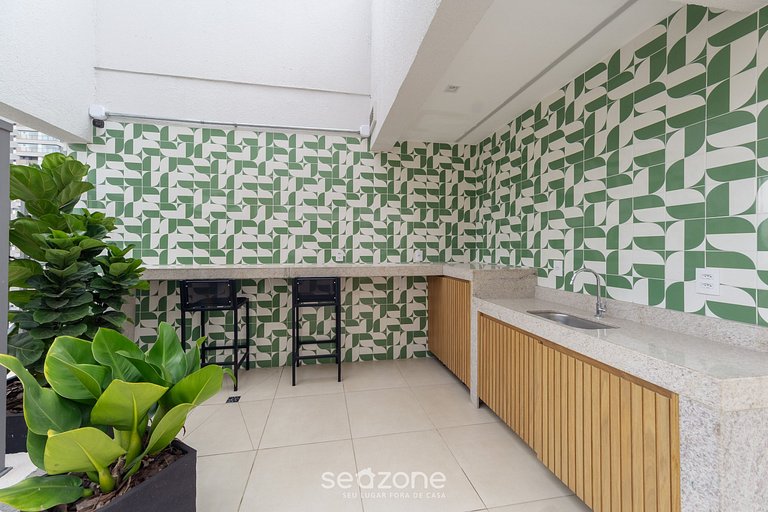 Estudio c/balcón a 450m del Allianz Parque DIO1602