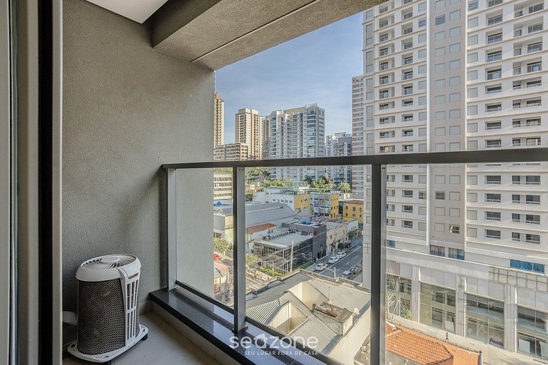 Estudio c/ balcón a 750m el Allianz Parque VAS1009