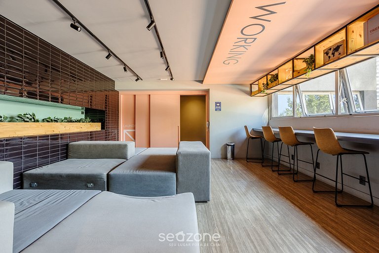 Estudio c/ balcón a 750m el Allianz Parque VAS1009