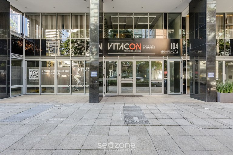 Varanda a 750 m do Allianz Parque VAS1009
