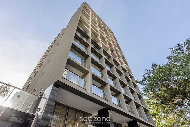 Studio c/ varanda 750m do Allianz Parque - VAS1009