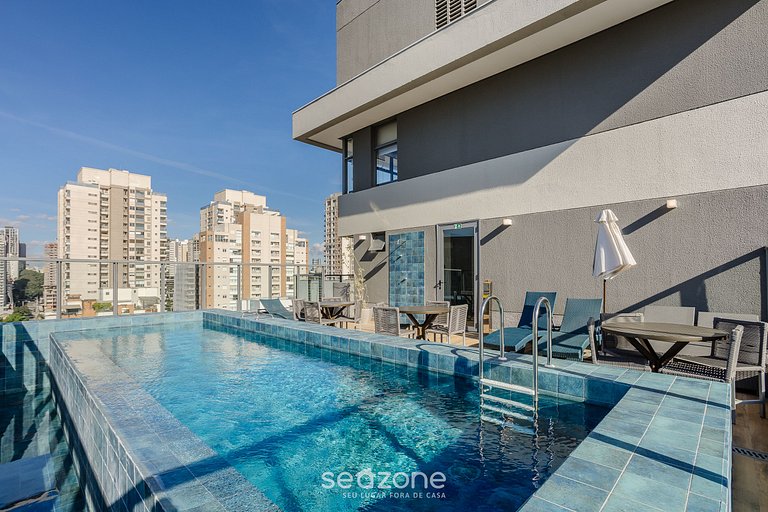 Apto c/ varanda 290m Hosp. Einstein - SP ODE1710