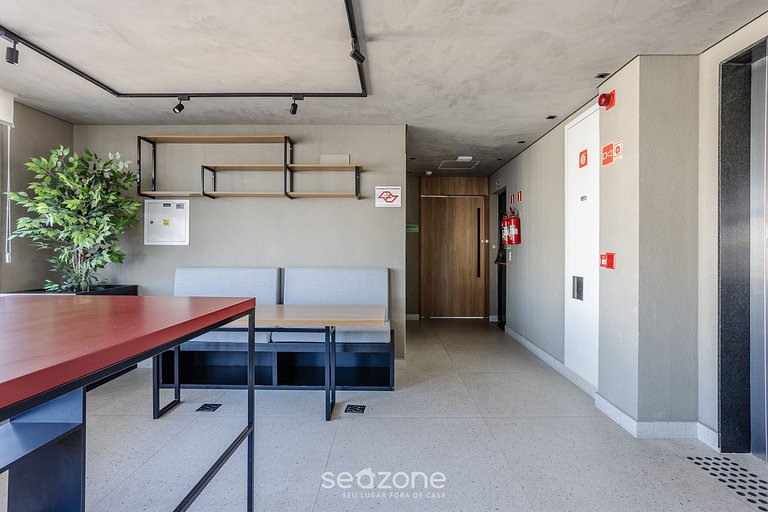 Alojamientos en condominio con piscina, gimnasio y lavanderí