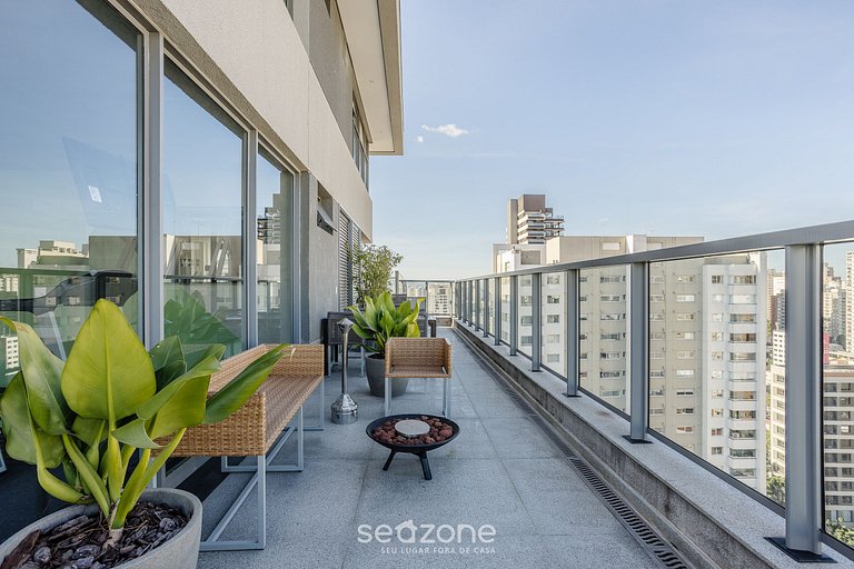 Alojamientos en condominio con piscina, gimnasio y lavanderí