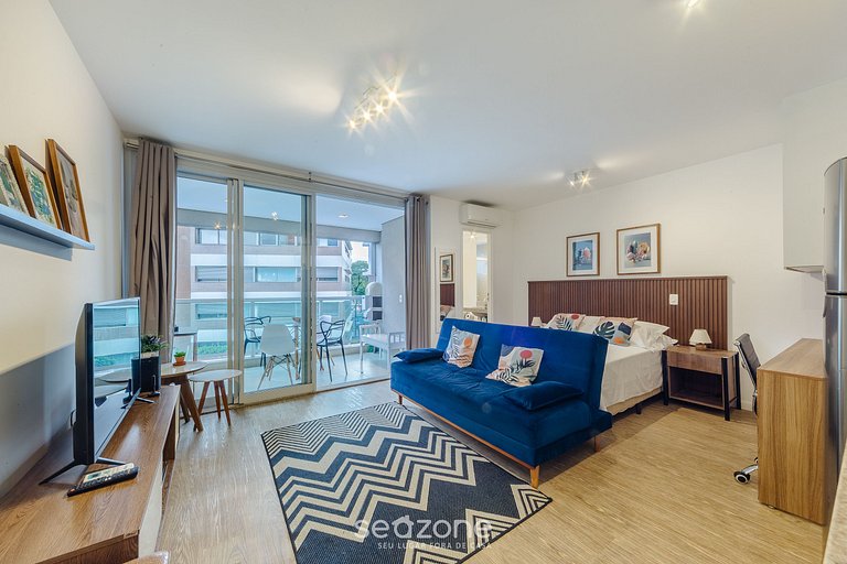 Apto c/ balcón a 750m del B. del Batman PDM0208