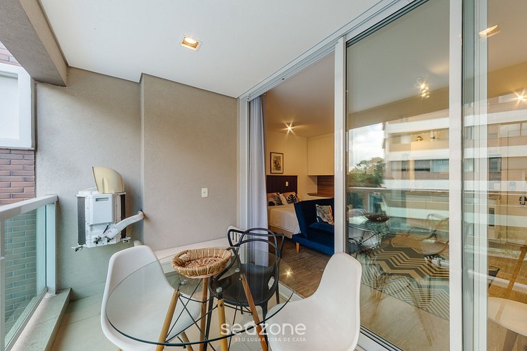 Apto c/ balcón a 750m del B. del Batman PDM0208