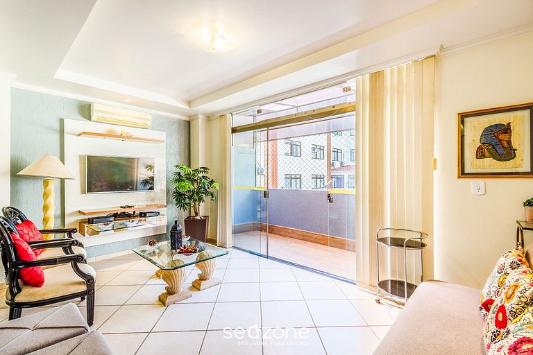 Apt completo com varanda, Setor Sudoeste - POR0017