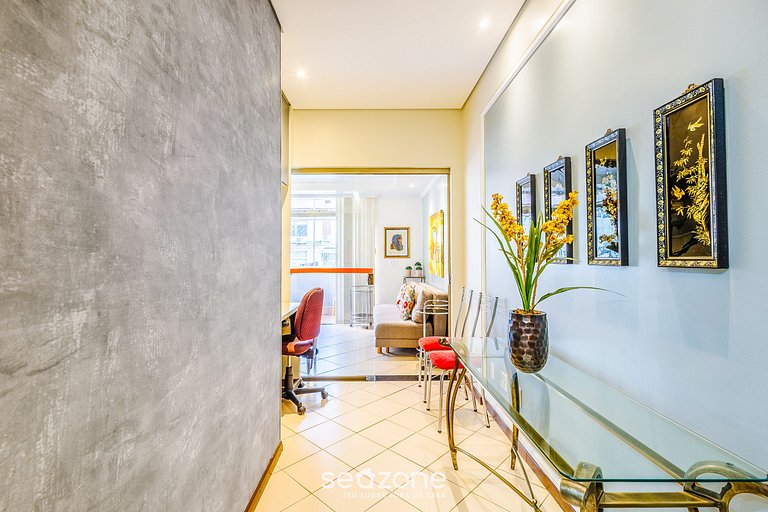 Depto completo con balcón Sudoeste - POR0017