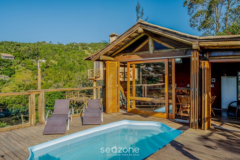 Hermosa casa c/ piscina en medio de la naturaleza EGF000