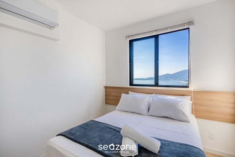 Apt c/ parrilla y vista a 400m de la playa SKL1604