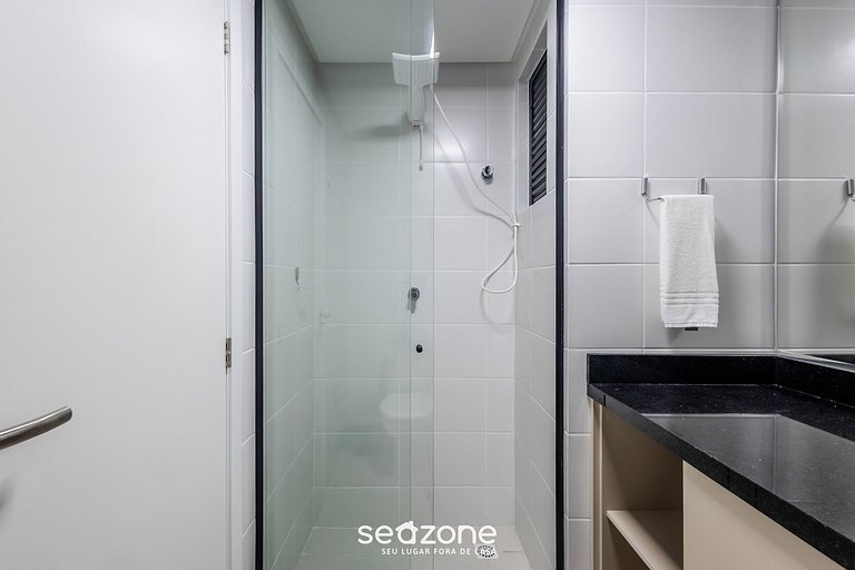 Apt c/ parrilla y vista a 400m de la playa SKL1604