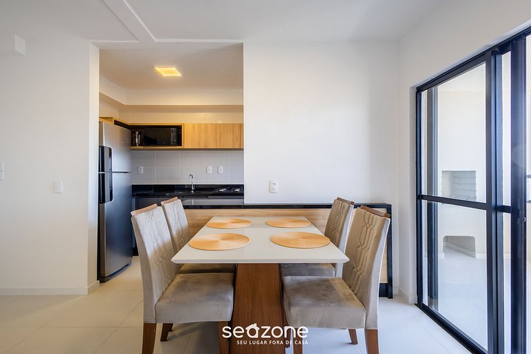 Apt c/ parrilla y vista a 400m de la playa SKL1604