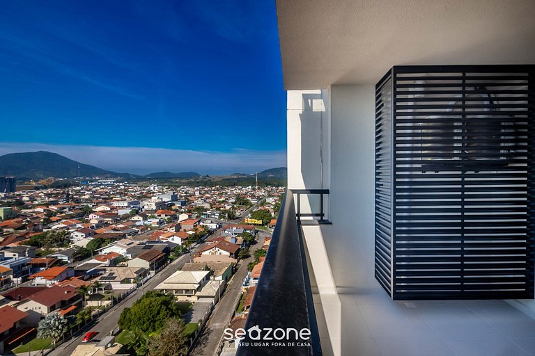 Apt c/ parrilla y vista a 400m de la playa SKL1604