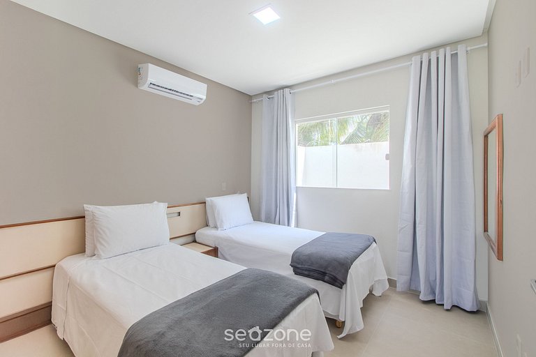 Apartamento c/ Piscina e Churrasqueira RFM0001