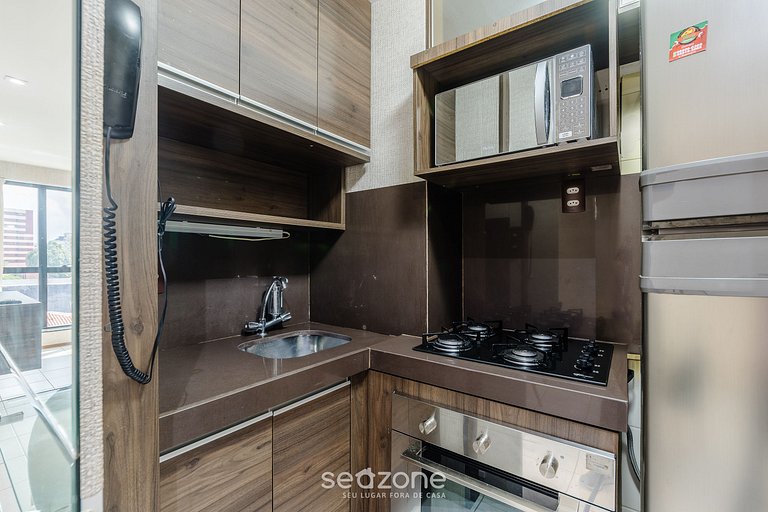 Apto em cond. c/ piscina, 600m da praia – RPV0308