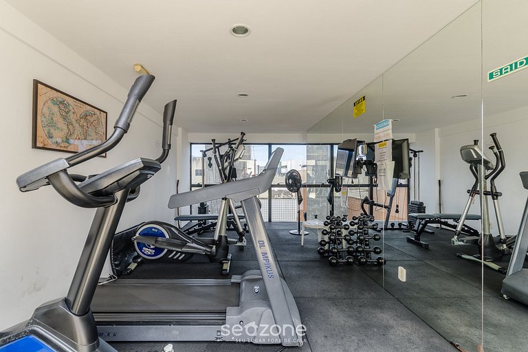 Apts a 600m da praia de Ponta Verde em cond. c/ piscina - RP