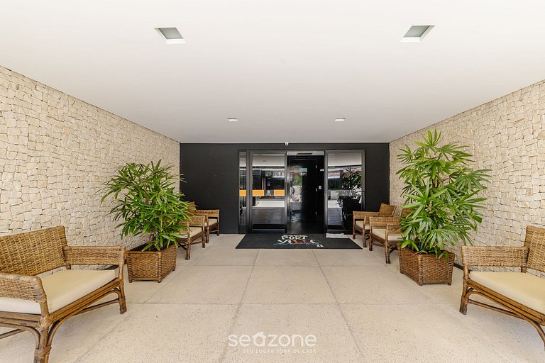 Apts a 600m da praia de Ponta Verde em cond. c/ piscina - RP