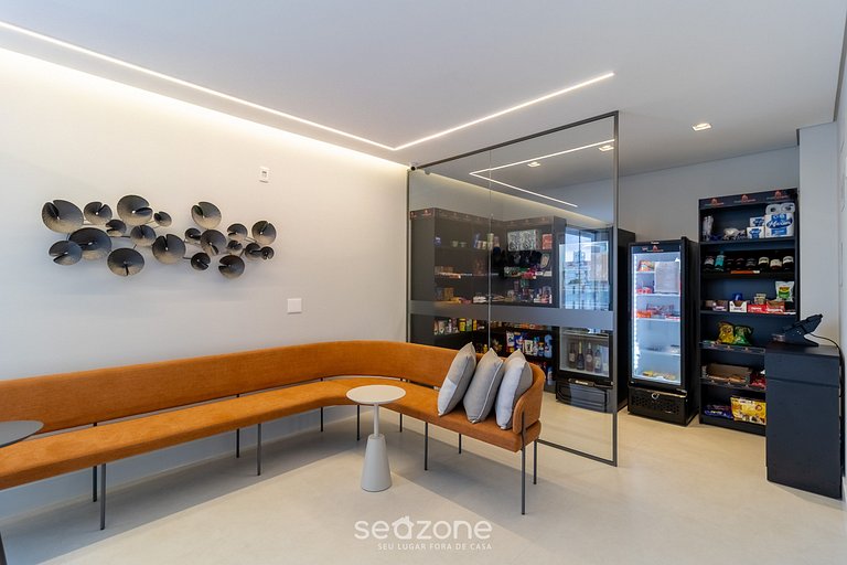 Studio en cond. totalmente equipado c gim. TRC0507