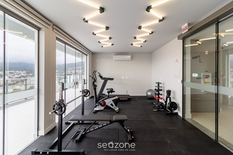 Studio en cond. totalmente equipado c gim. TRC0507