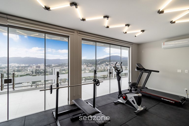 Studio en cond. totalmente equipado c gim. TRC0507