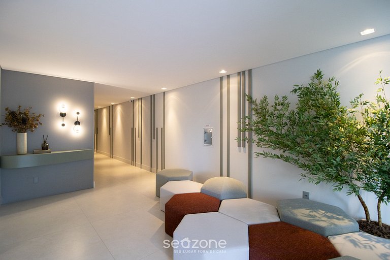 Studio en cond. totalmente equipado c gim. TRC0507