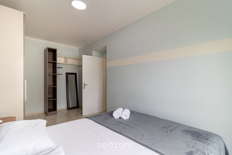 Apt c/ Churrasq. prox a praia em Ingleses ICT0104B