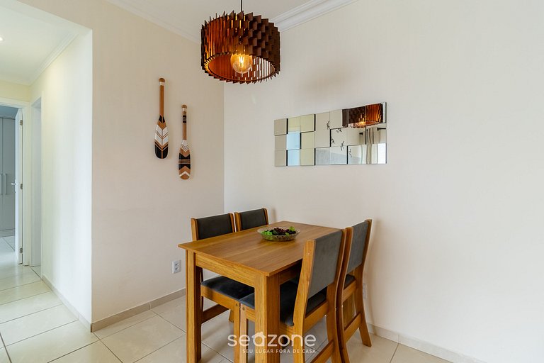 Apt c/ Churrasq. prox a praia em Ingleses ICT0104B