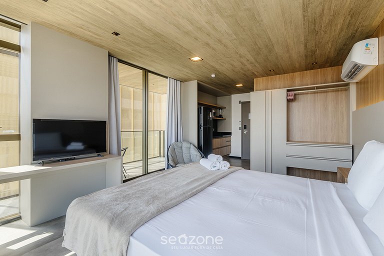 Apto c/ vista lateral mar na Pajuçara – NWT1123