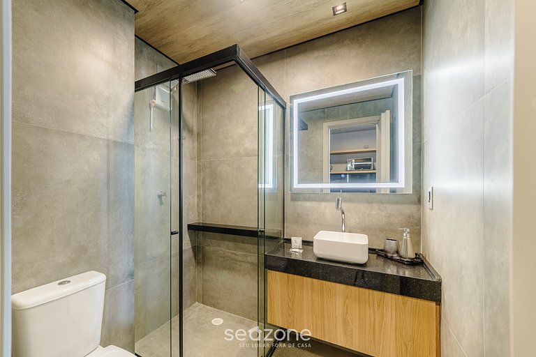 Apto c/ vista lateral mar na Pajuçara – NWT1123