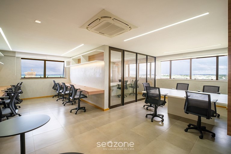 Estudio en Cond. c/ vista mar y piscina RGF0508