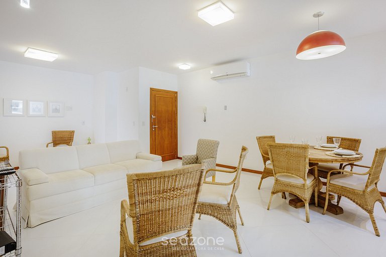 Apto cuadra mar 260m Praia dos Ingleses RIE0315