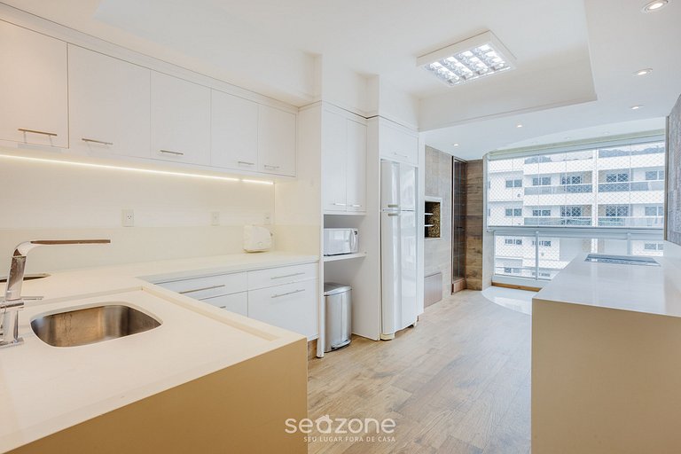 Apto quadra mar a 260m Praia dos Ingleses RIE0315