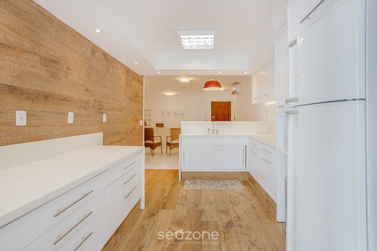 Apto quadra mar a 260m Praia dos Ingleses RIE0315